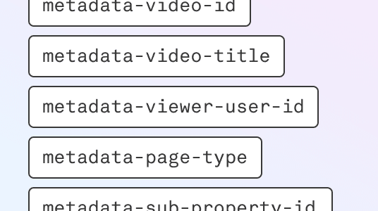 Sending detailed metadata to Mux Data